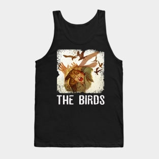 The Caw of Terror The Birds Genre-Inspired T-Shirt Tank Top